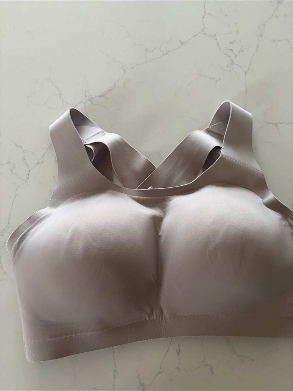 Seamless Light Taupe Wireless Comfort Bra LULULEMON